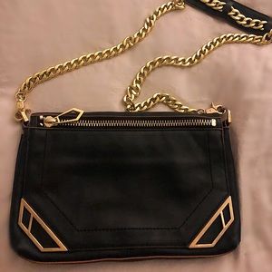 Botkier Black Bag w/ Gold Hardware